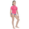 Rash Guard T-Sun Kurz Kinder Mädchen Pink 7 Jahre Seac 155-21-7
