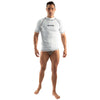 Rash Guard T-Sun Kurz Mann Weiß M Seac 155-22-M