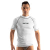 Rash Guard T-Sun Kurz Mann Weiß XXXL Seac 155-22-XXXL