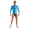 Rash Guard Raa Lang Evo Mann Hellblau M Seac 155-29-M