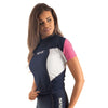 Rash Guard Raa Kurz Evo Frau Dunkelblau L Seac 155-3-L