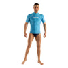 Rash Guard Raa Short Evo Mann Hellblau M Seac 155-31-M