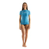 Rash Guard Raa Short Evo Frau Hellblau L Seac 155-32-L