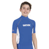 Rash Guard Raa Kurz Kinder Evo Blau 12 Jahre Seac 155-4-12
