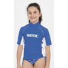 Rash Guard Raa Kurz Kinder Evo Blau 8 Jahre Seac 155-4-8