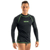 Rash Guard T-Sun Lang Herren Schwarz XS Seac 155-9-XS