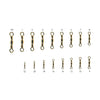 Drehwirbel ohne Snap 12 Stück Gold №12 Expert Predator 16120