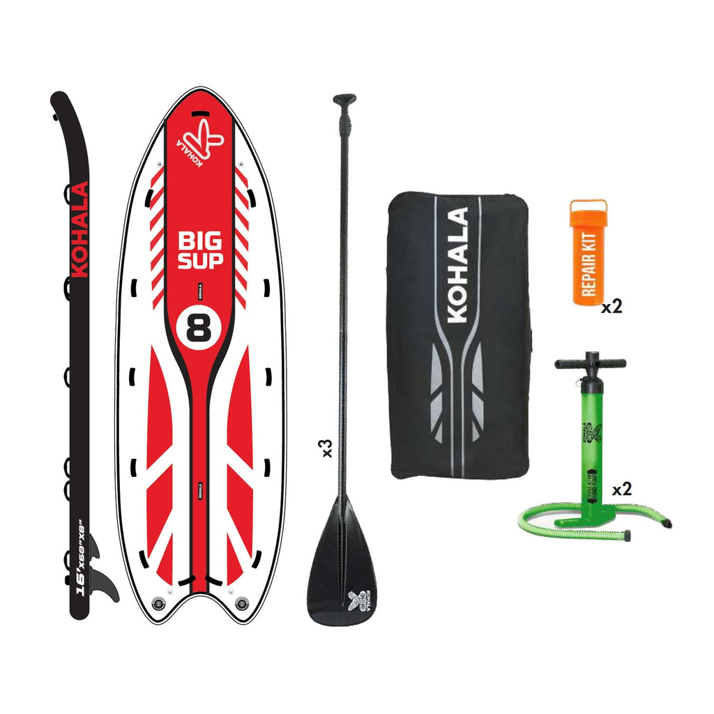 Paddle Surfboard Big Sup 16' Doppel-Lagen 1300l Kohala 1646