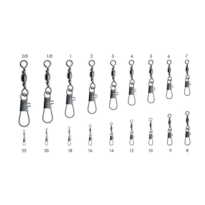 Drähte mit Sicherungsring 12 Stück Schwarz №3 Expert Predator 16724
