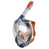 Schnorchel Vollgesichtsmaske Magica Grau-Blau-Orange S-M Seac 170-10BO-SLT