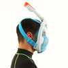 Schnorchel Vollgesichtsmaske Magica Weiß-Blau-Orange S-M Seac 170-10WO-SLT