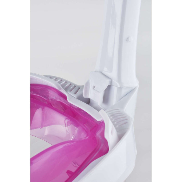 Schnorchel Vollgesichtsmaske Magica Weiß-Rosa S-M Seac 170-10WP-SLT