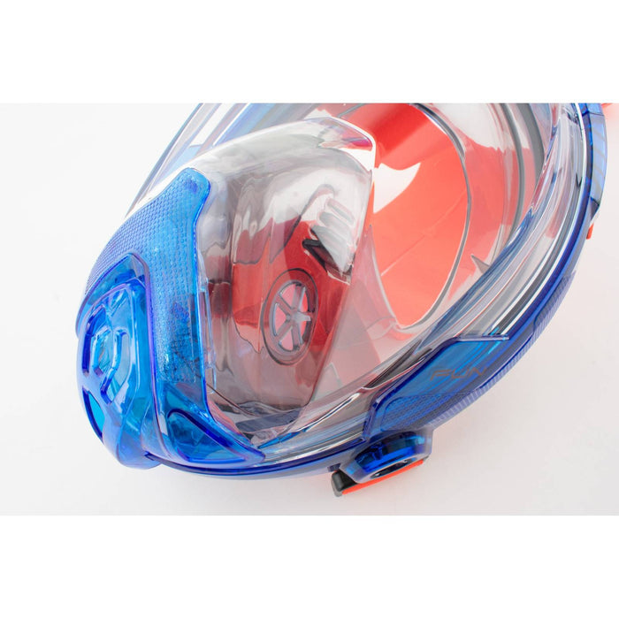Schnorchel Vollgesichtsmaske Magica Grau-Blau-Orange XS-S Seac 170-14BO-SLT