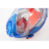 Schnorchel Vollgesichtsmaske Magica Grau-Blau-Orange XS-S Seac 170-14BO-SLT