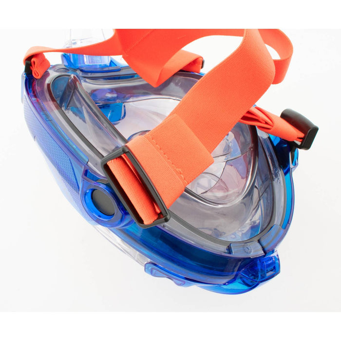 Schnorchel Vollgesichtsmaske Magica Grau-Blau-Orange XS-S Seac 170-14BO-SLT