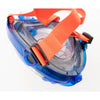 Schnorchel Vollgesichtsmaske Magica Grau-Blau-Orange XS-S Seac 170-14BO-SLT