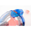 Schnorchel Vollgesichtsmaske Magica Grau-Blau-Orange XS-S Seac 170-14BO-SLT