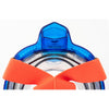 Schnorchel Vollgesichtsmaske Magica Grau-Blau-Orange XS-S Seac 170-14BO-SLT