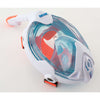 Schnorchel Vollgesichtsmaske Magica Weiß-Blau-Orange XS-S Seac 170-14WO-SLT