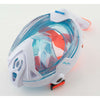 Schnorchel Vollgesichtsmaske Magica Weiß-Blau-Orange XS-S Seac 170-14WO-SLT