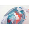 Schnorchel Vollgesichtsmaske Magica Weiß-Blau-Orange XS-S Seac 170-14WO-SLT