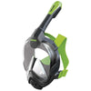 Schnorchel Vollgesichtsmaske Libera Schwarz-Limette L-XL Seac 170-5NL-SBL