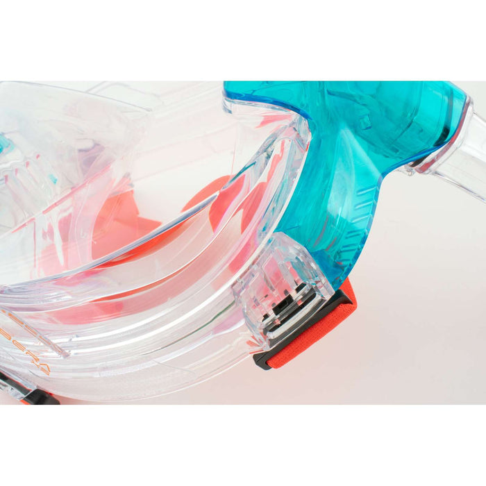 Schnorchel Vollgesichtsmaske Libera Aquamarin-Orange XS-S Seac 170-7AO-SKL