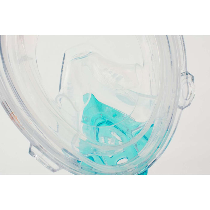 Schnorchel Vollgesichtsmaske Libera Aquamarin-Orange XS-S Seac 170-7AO-SKL