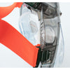 Schnorchel Vollgesichtsmaske Libera Schwarz-Orange XS-S Seac 170-7NO-SKL