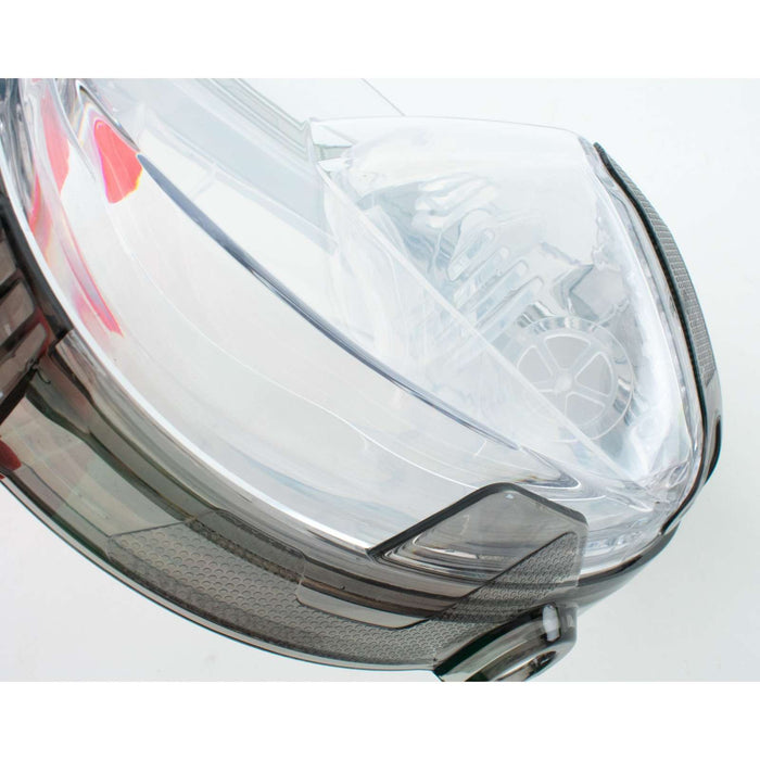 Schnorchel Vollgesichtsmaske Libera Schwarz-Orange XS-S Seac 170-7NO-SKL