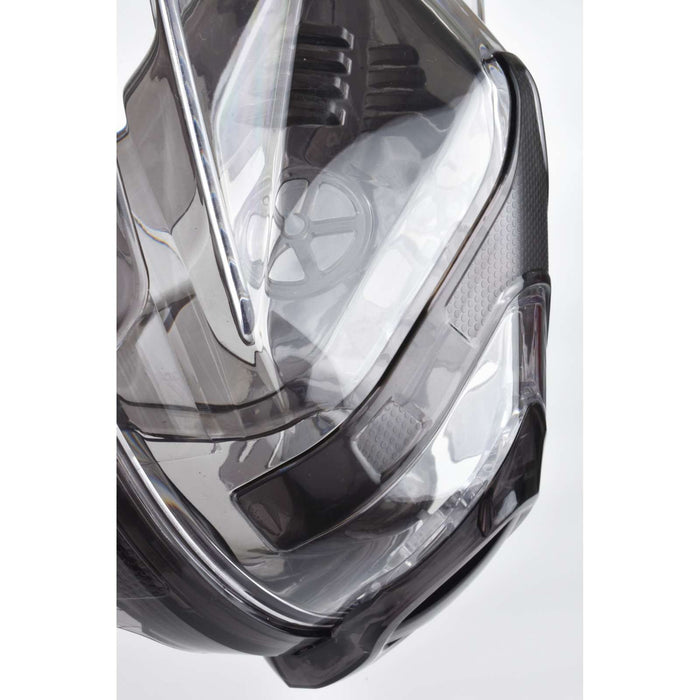 Schnorchel Vollgesichtsmaske Magica Grau-Transparent-Limette L-XL Seac 170-9FL-SLT