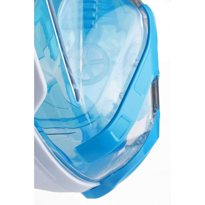 Schnorchel Vollgesichtsmaske Magica Weiß-Blau-Orange L-XL Seac 170-9WO-SLT