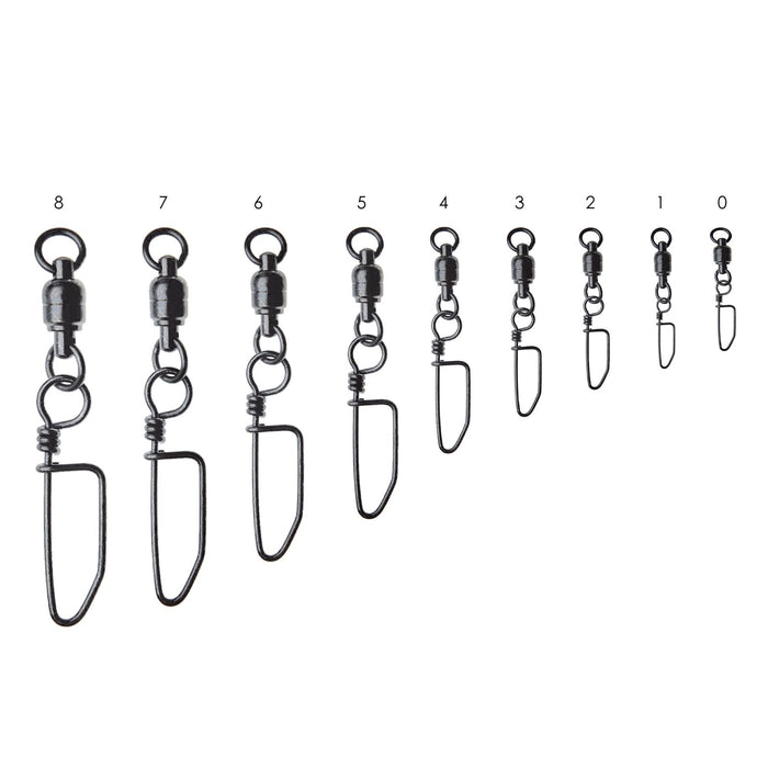 Pack 4 Wirbel mit Karabiner Edelstahl №4 Expert Predator 18862