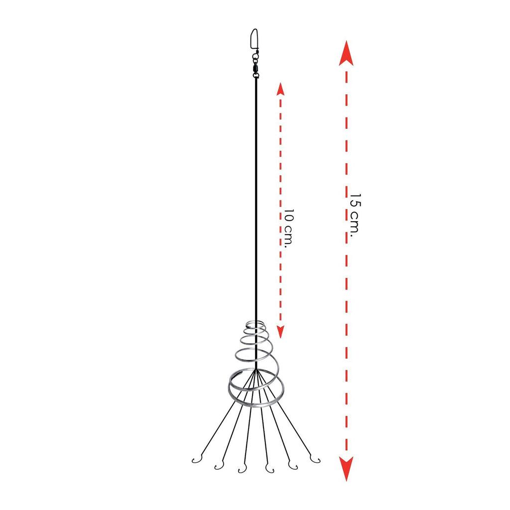 Cluster Rigs mit Köderhaltersupport Größe 5 Expert Predator 1971105