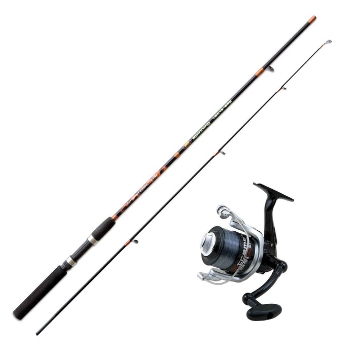 Rutencombo Xtreme Fishing Spinnrolle S20 1,80m Lineaeffe 2015370