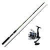 Rutencombo Xtreme Fishing Spinnrolle S20 2,10m Lineaeffe 2015371
