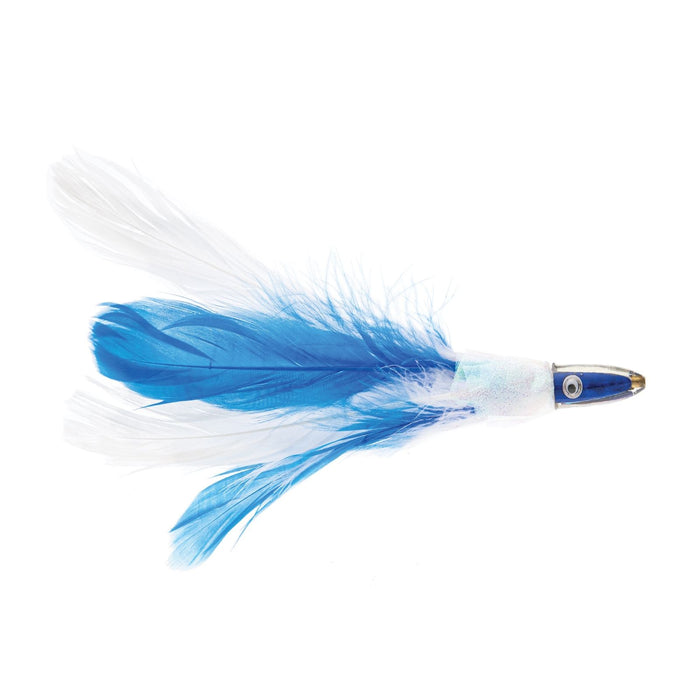 Köder Bait Federkopf Perlmutt Blau 12cm 1-10oz Expert Predator 20300BL