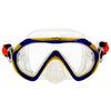 Schnorchelmaske Junior Kinder Blau-Klar Marlin 213132