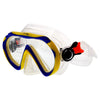 Schnorchelmaske Junior Kinder Blau-Klar Marlin 213132