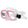 Schnorchelmaske Junior Kinder Pink-Klar Marlin 213134