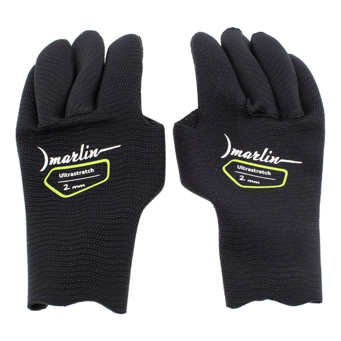 Tauchhandschuhe Ultrastretch 2mm Schwarz Größe XL Marlin 213177
