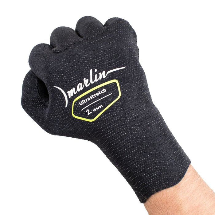 Tauchhandschuhe Ultrastretch 2mm Schwarz Größe S Marlin 213179