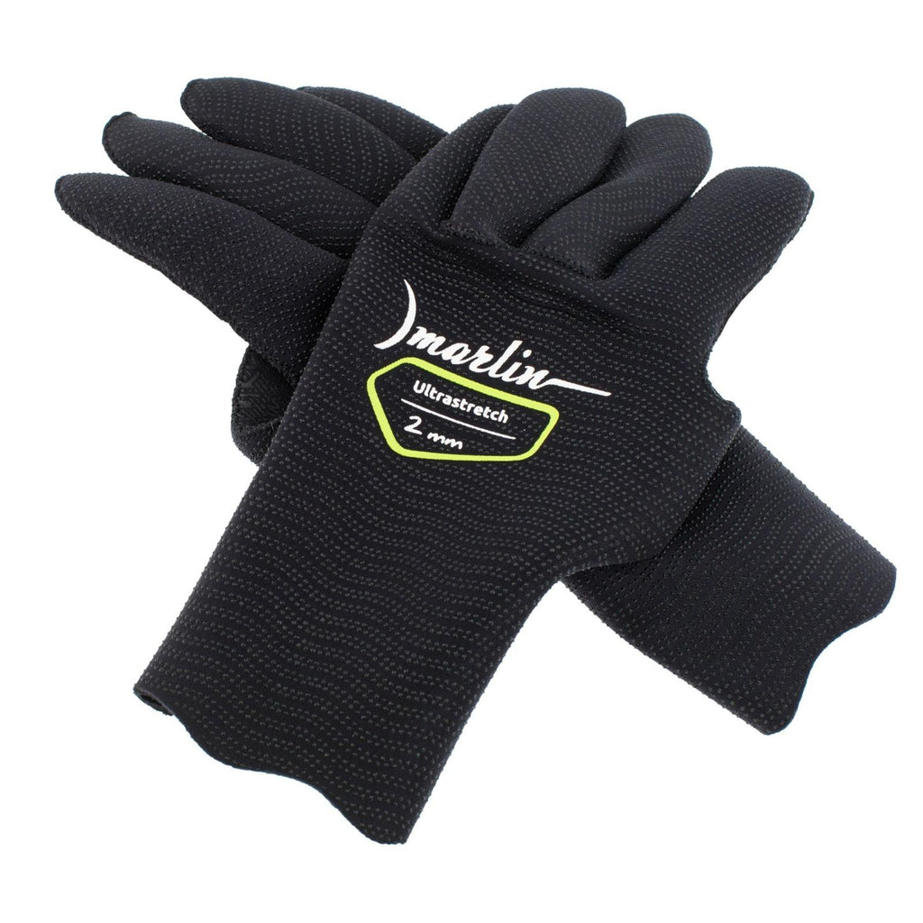 Tauchhandschuhe Ultrastretch 2mm Schwarz Größe XXL Marlin 213180