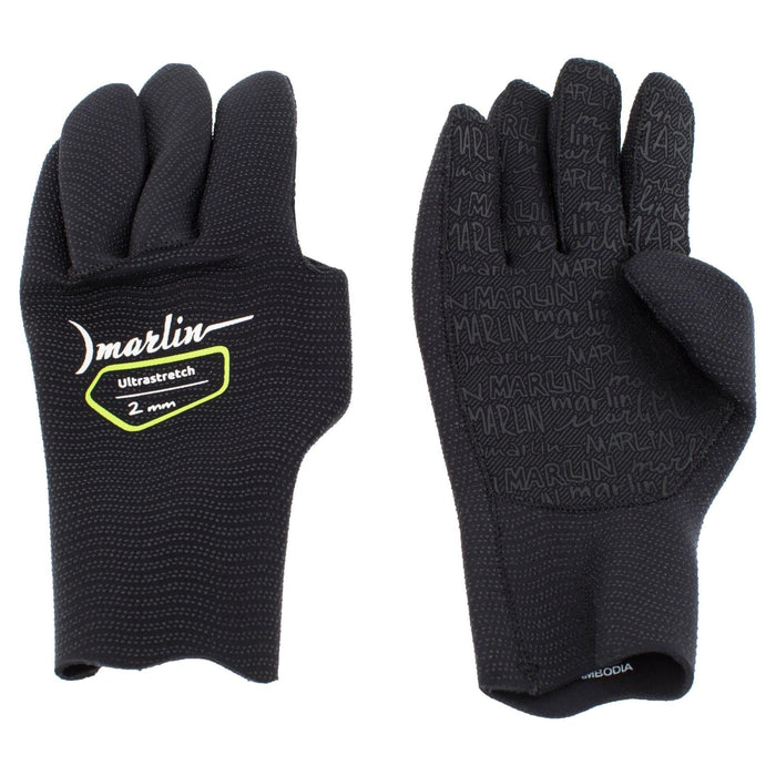 Tauchhandschuhe Ultrastretch 2mm Schwarz Größe XXL Marlin 213180