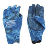 Tauchhandschuhe Ultrastretch 2mm Ozean Blau-Camo Größe L Marlin 213186