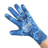 Tauchhandschuhe Ultrastretch 2mm Ozean Blau-Camo Größe L Marlin 213186