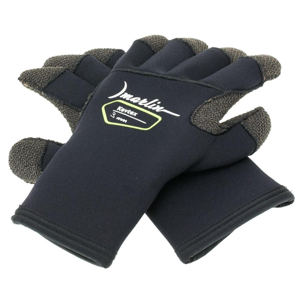 Tauchhandschuhe Kevtex 3mm Schwarz Größe XXL Marlin 213195