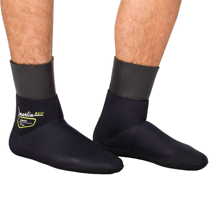 Tauchsocken Waterlock Eco 5mm Schwarz Größe S Marlin 213455