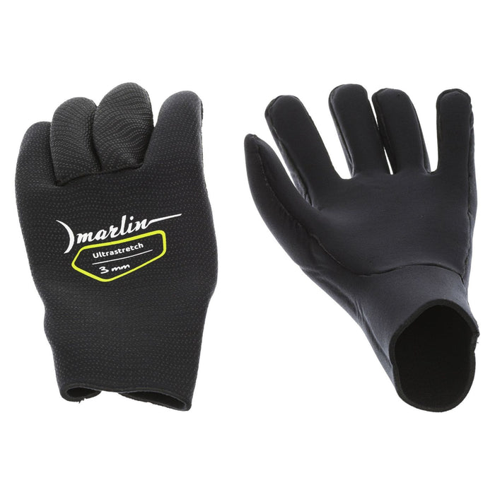 Tauchhandschuhe Ultrastretch 3mm Schwarz Größe XXXL Marlin 213570