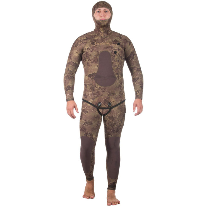 Schnorchelfullanzug Pride Mann 5mm Olive-Camo Größe L Marlin 213583